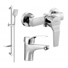 Mexen Caro DF62 sprchová sada, chrom - 746604DF62-00