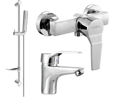 Mexen Caro DF72 sprchová sada, chrom - 746604DF72-00