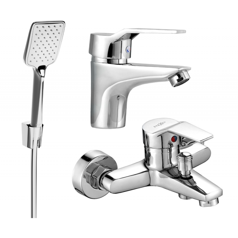 Mexen Caro R62 sada vanová, chrom - 746603R62-00