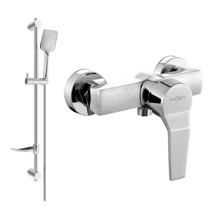 Mexen Caro DF62 sprchová baterie se sprchovou sadou, chrom - 74664DF62-00
