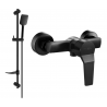 Mexen Caro DF62 sprchová baterie se sprchovým setem, černá - 74664DF62-70