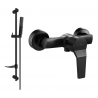 Mexen Caro DF72 sprchová baterie se sprchovým setem, černá - 74664DF72-70