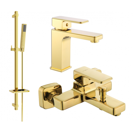 Mexen Cetus DQ77 vanová sada, zlatá - 744303DQ77-50
