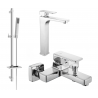 Mexen Cetus DQ77 koupelnová sada, chrom - 744313DQ77-00