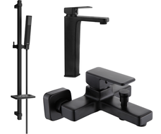 Mexen Cetus DQ77 vanový set, černý - 744313DQ77-70