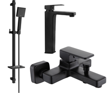 Mexen Cetus DQ45 vanová baterie set, černý - 744313DQ45-70