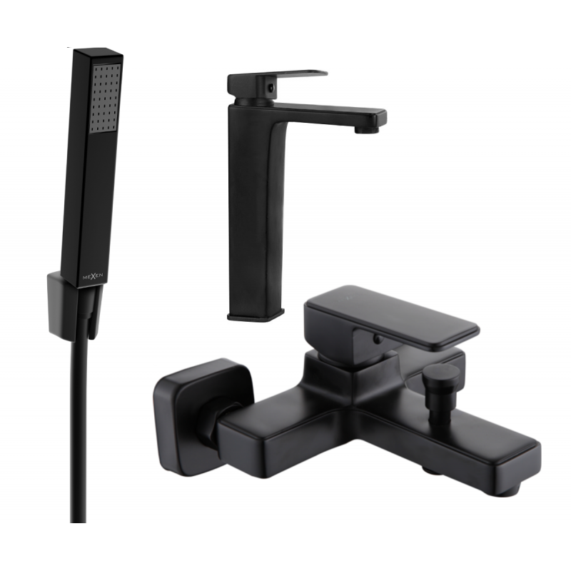 Mexen Cetus R77 sada vanová, černá - 744313R77-70