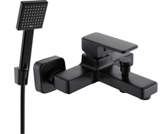 Mexen Cetus R45 baterie vanová se sprchovým setem, černá - 74433R45-70