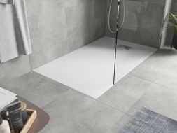 Mexen Hugo obdélníková sprchová vanička SMC 140 x 70 cm, bílá, krytka inox - 42107014-X