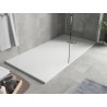 Mexen Hugo obdélníkový sprchový kout SMC 180 x 80 cm, bílý, krytka inox - 42108018-X