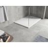 Mexen Hugo obdélníkový sprchový kout SMC 130 x 90 cm, bílý, kryt inox - 42109013-X