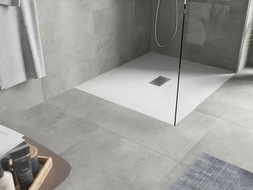 Mexen Hugo obdélníkový sprchový kout SMC 130 x 100 cm, bílý, kryt Inox - 42101013-X