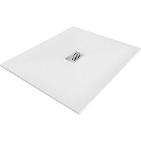 Mexen Hugo obdélníkový sprchový kout SMC 120 x 100 cm, bílý, kryt inox - 42101012-X