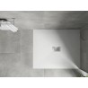 Mexen Hugo obdélníkový sprchový kout SMC 130 x 100 cm, bílý, krytka inox - 42101013-X
