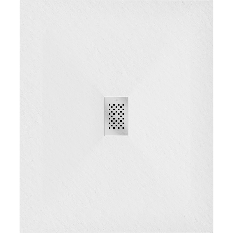 Mexen Hugo obdélníkový sprchový kout SMC 140 x 100 cm, bílý, krytka inox - 42101014-X