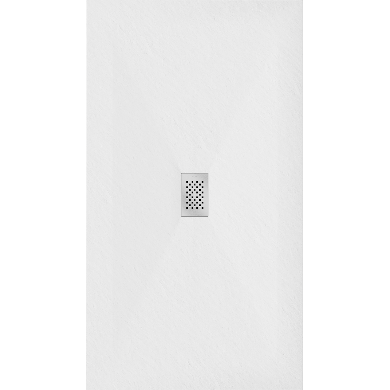 Mexen Hugo obdélníkový sprchový kout SMC 150 x 100 cm, bílý, kryt inox - 42101015-X