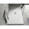 Mexen Hugo obdélníkový sprchový kout SMC 170 x 100 cm, bílý, kryt inox - 42101017-X
