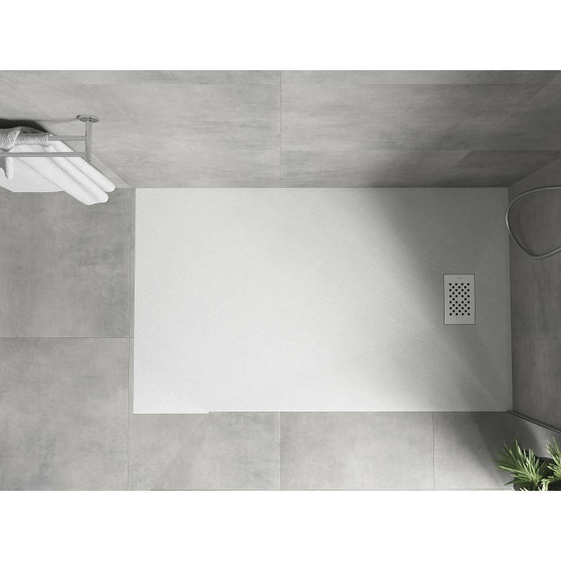 Mexen Hugo obdélníkový sprchový kout SMC 150 x 70 cm, bílý, bílý kryt - 42107015-W