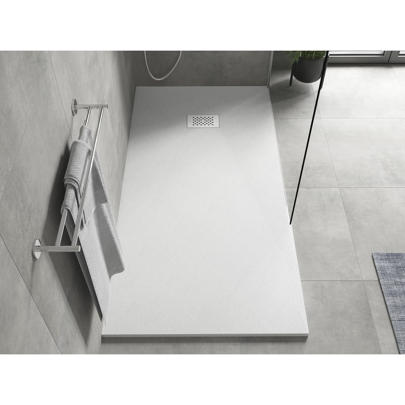 Mexen Hugo obdélníkový sprchový kout SMC 180 x 80 cm, bílý, kryt bílý - 42108018-W