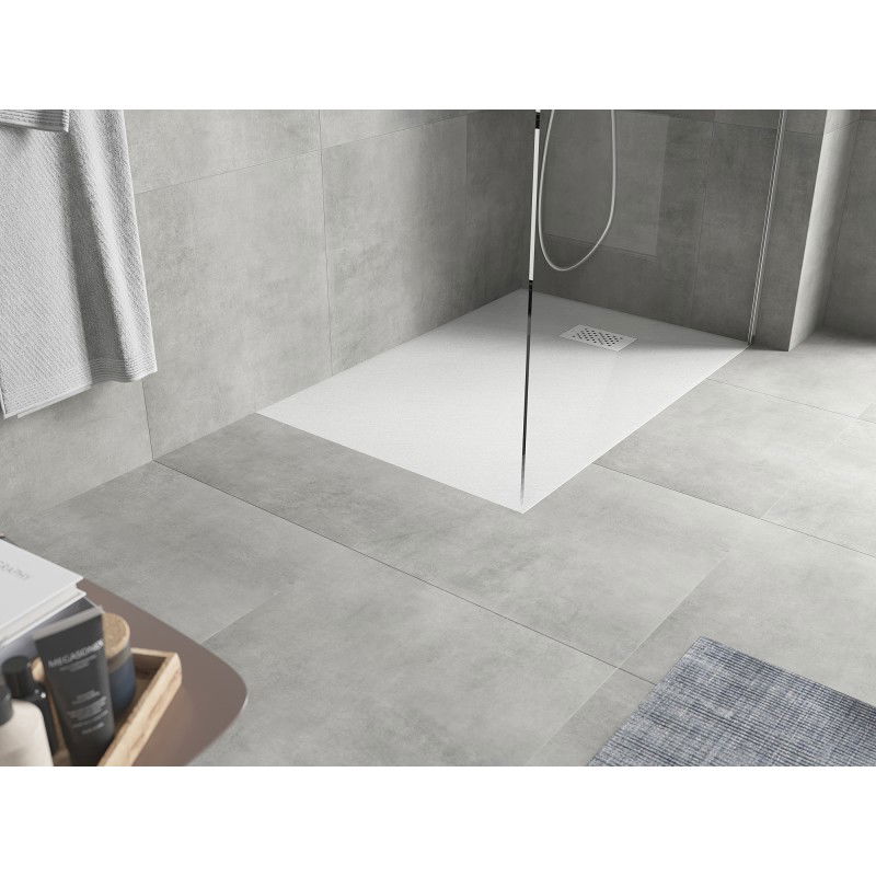 Mexen Hugo obdélníkový sprchový kout SMC 100 x 90 cm, bílý, kryt bílý - 42109010-W