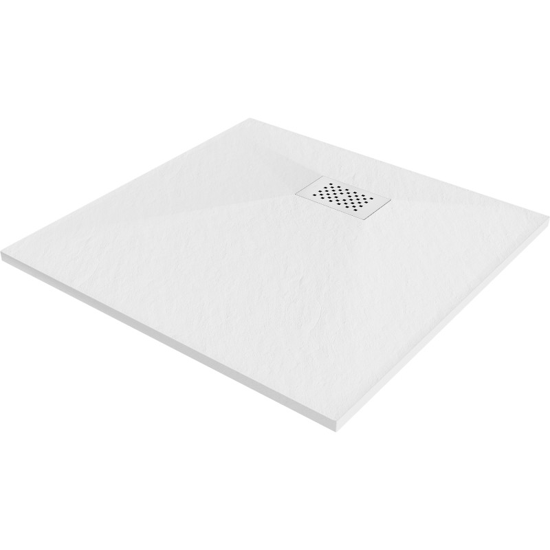 Mexen Hugo čtvercová sprchová vanička SMC 90 x 90 cm, bílá, bílý kryt - 42109090-W