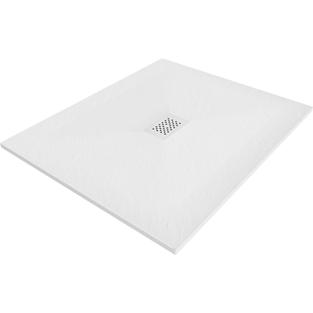 Mexen Hugo obdélníková sprchová vanička SMC 140 x 100 cm, bílá, krytka bílá - 42101014-W