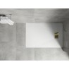 Mexen Hugo obdélníková vanička SMC 110 x 70 cm, bílá, zlatý kryt - 42107011-G