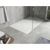 Mexen Hugo obdélníkový sprchový kout SMC 140 x 80 cm, bílý, zlatý kryt - 42108014-G