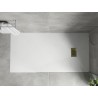 Mexen Hugo obdélníkový sprchový kout SMC 170 x 90 cm, bílý, krytka zlatá - 42109017-G