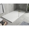 Mexen Hugo obdélníkový sprchový kout SMC 170 x 90 cm, bílý, zlatá maskovací deska - 42109017-G