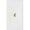 Mexen Hugo obdélníkový sprchový kout SMC 200 x 100 cm, bílý, kryt zlatý - 42101020-G