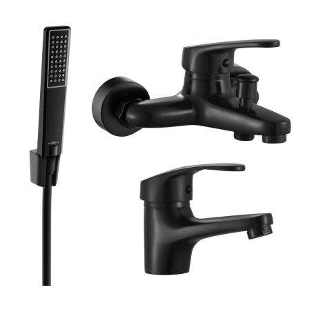 Mexen Erica R72 vanová sestava, černá - 746403R72-70