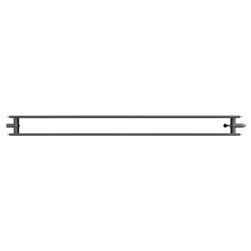 Mexen CVHF20 Hygiene Flat deskový radiátor 400 x 900 mm, spodní připojení, 647 W, antracit - W620HF-040-090-66