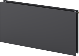 Mexen CVHF20 Hygiene Flat deskový radiátor 400 x 900 mm, spodní připojení, 647 W, antracit - W620HF-040-090-66