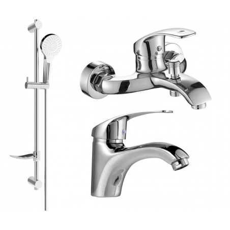 Mexen Fabia DF05 koupelnová sada, chrom - 746503DF05-00