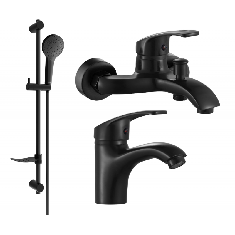 Mexen Fabia DF05 vanová sada, černá - 746503DF05-70