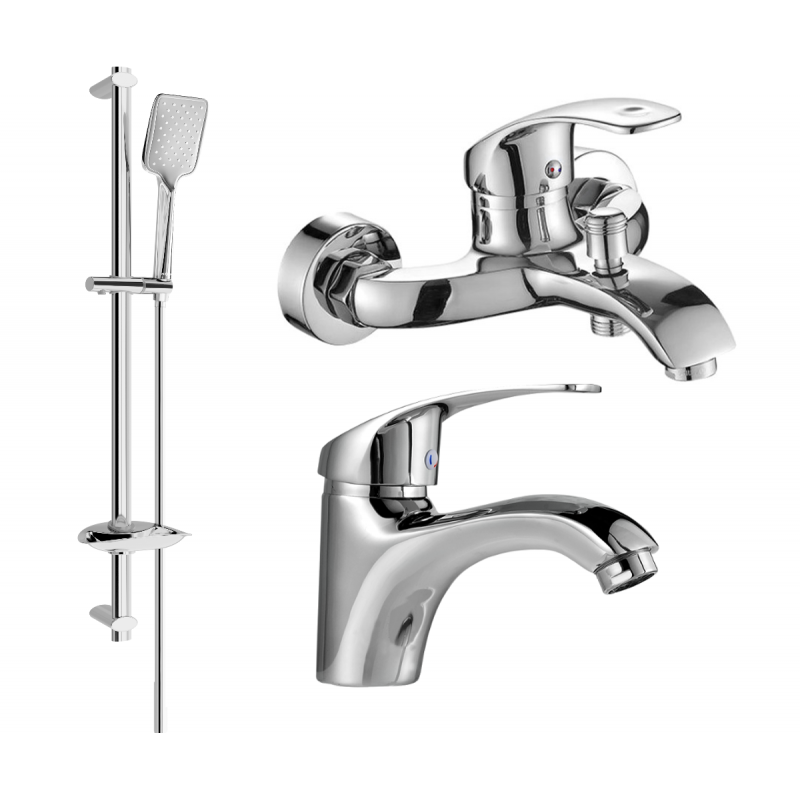 Mexen Fabia DB62 vanová sada, chrom - 746503DB62-00