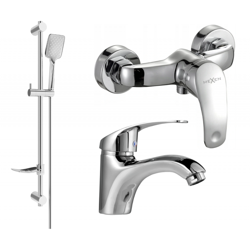 Mexen Fabia DF62 sprchová sada, chrom - 746504DF62-00