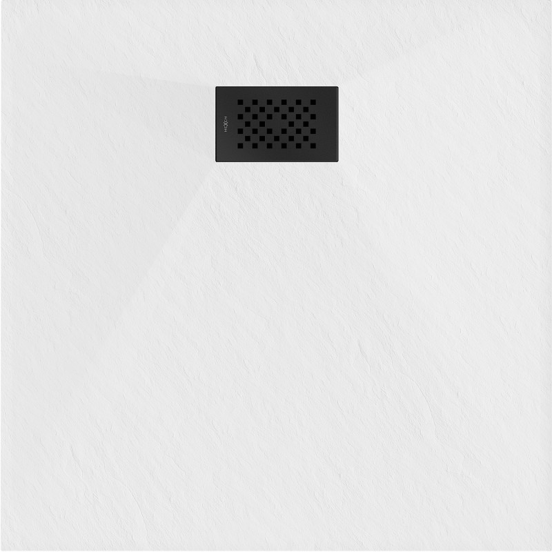 Mexen Hugo čtvercový sprchový kout SMC 90 x 90 cm, bílý, černý kryt - 42109090-B