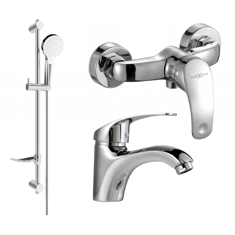 Mexen Fabia DF05 sprchová sada, chrom - 746504DF05-00