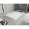 Mexen Hugo obdélníková sprchová vanička SMC 150 x 90 cm, bílá, černý kryt - 42109015-B