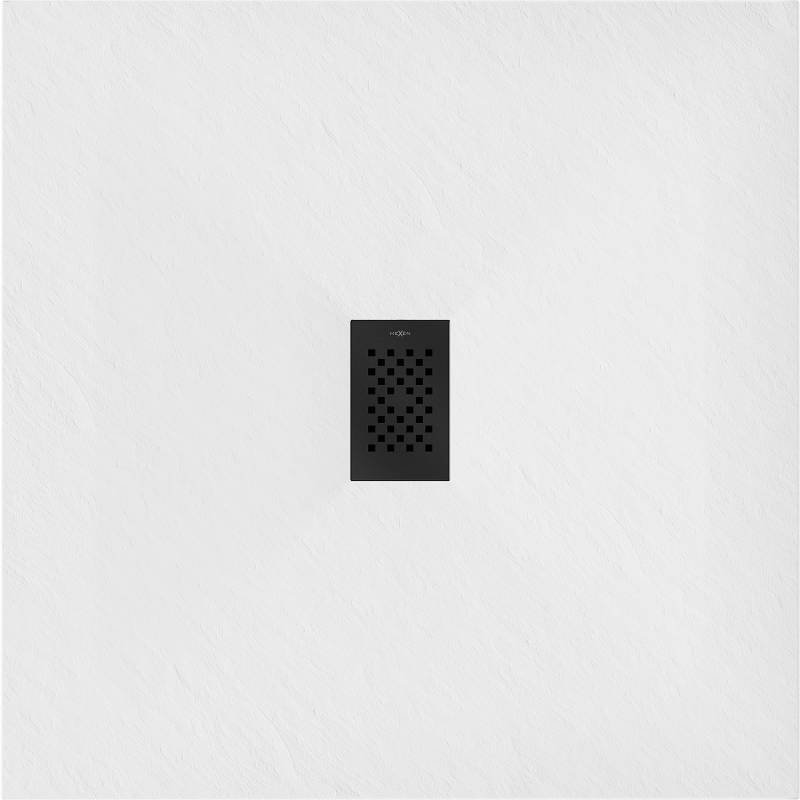 Mexen Hugo čtvercový sprchový kout SMC 100 x 100 cm, bílý, kryt černý - 42101010-B