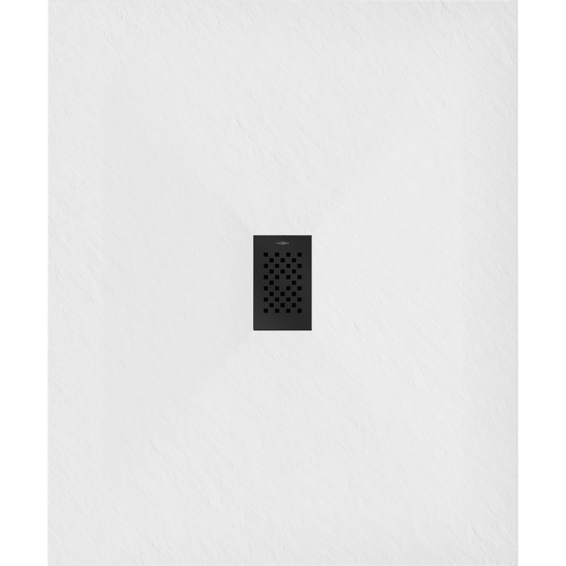 Mexen Hugo sprchová vanička obdélníková SMC 130 x 100 cm, bílá, černý kryt - 42101013-B