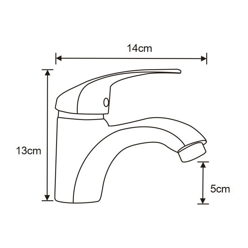 Mexen Fabia R05 koupelnová sada, chrom - 746503R05-00