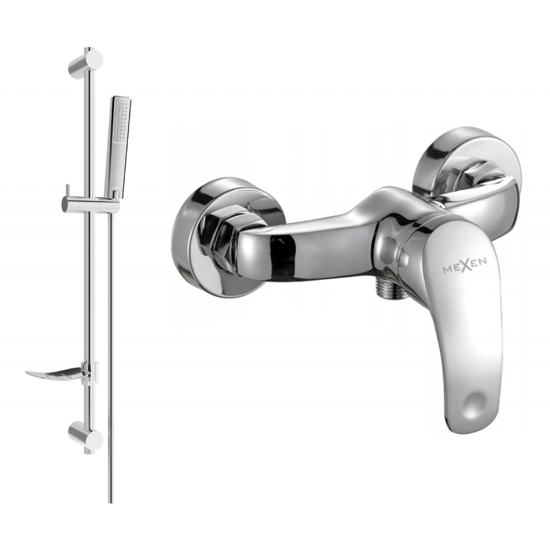 Mexen Fabia DF72 sprchová baterie se sprchovou sadou, chrom - 74654DF72-00