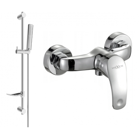 Mexen Fabia DF72 sprchová baterie se sprchovou sadou, chrom - 74654DF72-00