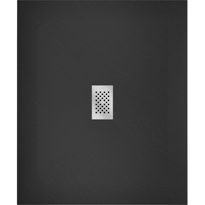 Mexen Hugo obdélníkový sprchový kout SMC 140 x 100 cm, černý, kryt inox - 42701014-X