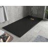 Mexen Hugo obdélníkový sprchový kout SMC 180 x 90 cm, černý, zlatá maskovna - 42709018-G
