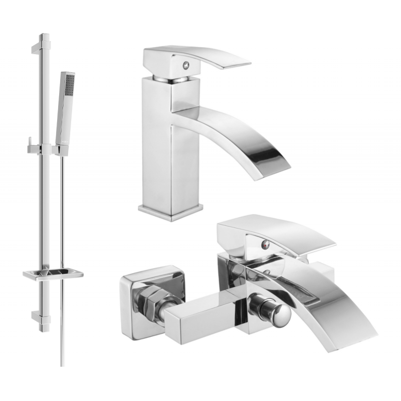 Mexen Libra DQ77 vanová sada, chrom - 745103DQ77-00