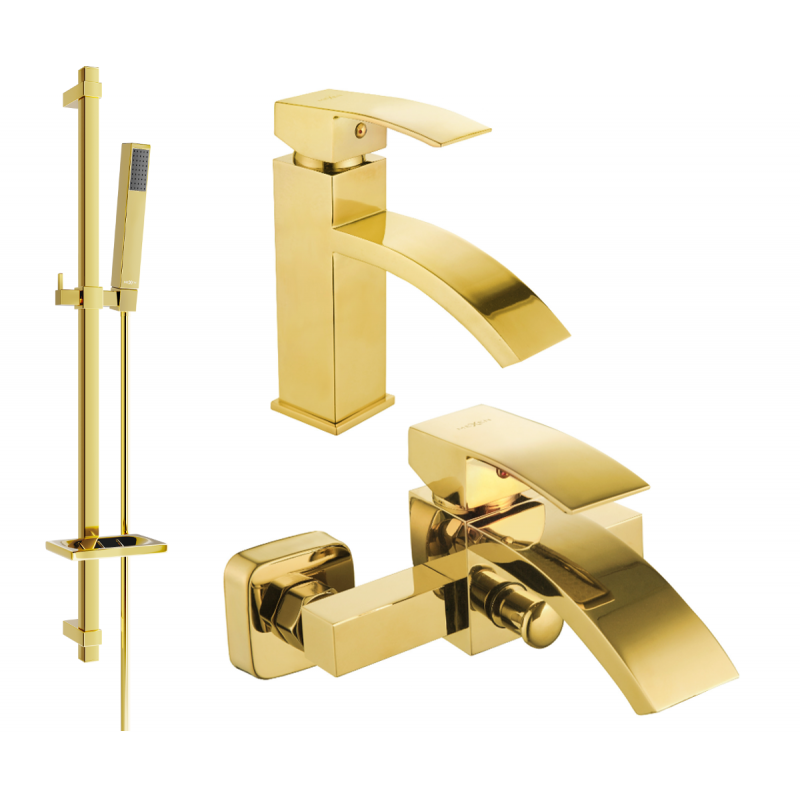 Mexen Libra DQ77 vanová sada, zlatá - 745103DQ77-50